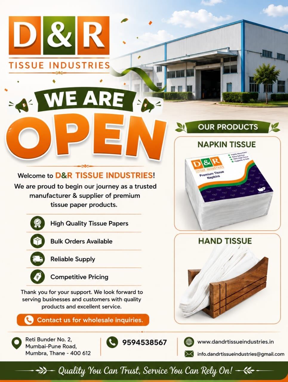 Customized Bulk Orders